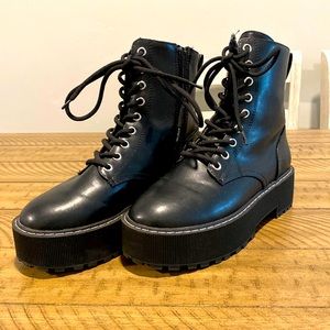 H&M combat boots